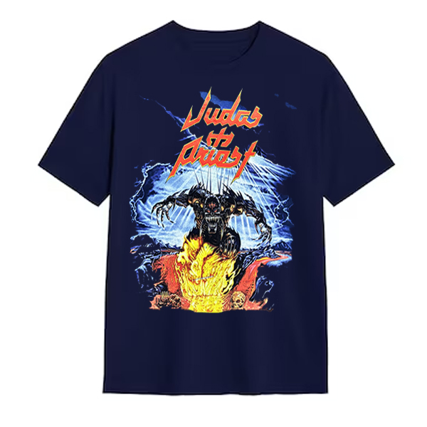 JUDAS PRIEST - Jugulator World Tour 98' (Dark Blue) T-SHIRT | No